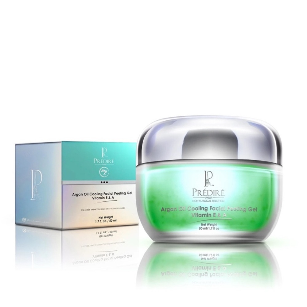 Oil Control Argan Oil Cooling Facial Peeling Gel New from PREDIRE PARIS